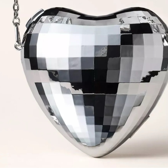NWT KATE SPADE NEW YORK X TARGET Disco Heart Crossbody Bag - Picture 6 of 7